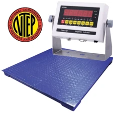 5'x6' 20,000 LB 60"x72" FLOOR PALLET SCALE NTEP LEGAL FOR TRADE HEAVY DUTY STEEL
