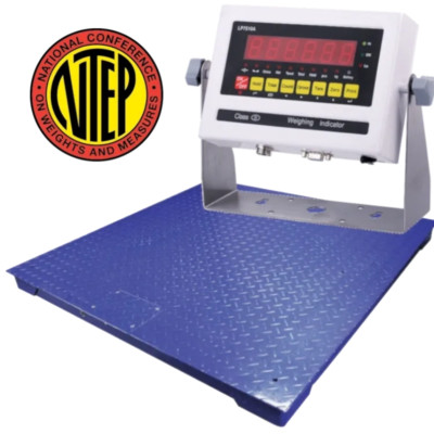 5'x6' 10,000 LB 60''x72'' FLOOR PALLET SCALE NTEP LEGAL FOR TRADE HEAVY DUTY STEEL