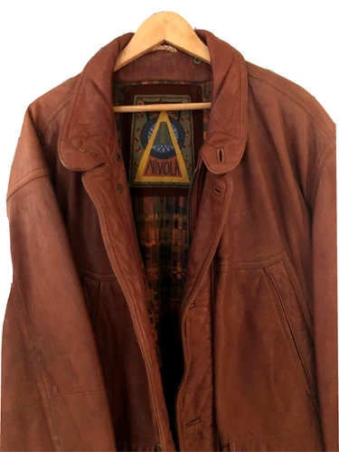 Men's Leather Coat, 100% High Quality Leather, Made in Italy - product listing photo