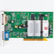 ATI Radeon 9600 128MB DDR AGP 4X/8X Graphics Card Windows 98 Retro Gaming DVI