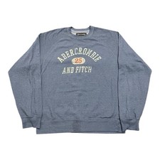 Abercrombie  Fitch Blue Crewneck Sweatshirt Size XL