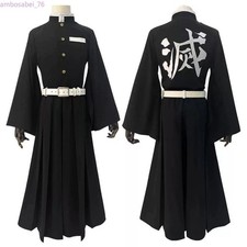 Kimetsu No Yaiba Demon Slayer Corps Uniform Cosplay Costume Full Set Halloween