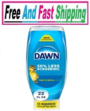 Dawn EZ-Squeeze Ultra Dish Soap Dishwashing Liquid, Original, 22 fl oz