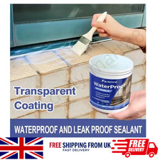 Super Invisible Transparent Waterproof Sealant, Nano Leak-Proof Coating, Crystal
