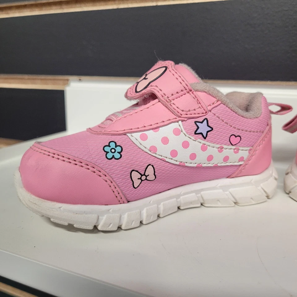 Zapatos Tenis Minnie Mouse 6C Rosa Bebé Niñas Disney De Colección  Foto 2 de 4