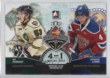 2012 ITG Heroes and Prospects Memorial Cup Champions Bo Horvat Keegan Lowe 2d8