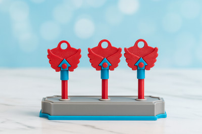 Squid Game S3 Hide & Seek 3-Pack 4in 3D Printed Keys