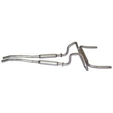 Transverse Dual Exhaust Kit 2" Mustang 1967-1969