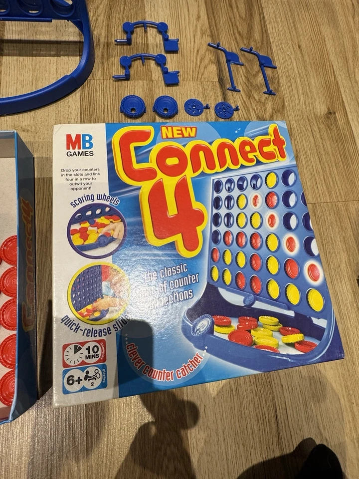 Complete Game - New Connect 4 - MB Games - 2004 - Image 2 of 4