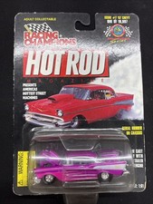 Vintage 1997 Racing Champions Hot Rod Magazine   57 Chevy 7, 1:64, NIB