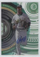 2017 Bowman High Tek Green Rainbow 71/99 Lazaro Armenteros Lazarito Auto 0h1