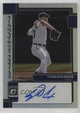 2022 Panini Donruss Optic Signature Series Holo Prizm Tyler Alexander Auto 10a4
