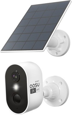 AOSU C7P2BH11 Solar-Powered Wireless Security Add-on Camera (SolarCam Pro)-Open 