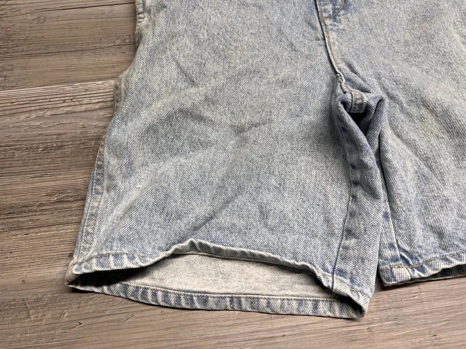 Pantalones Cortos De Colección Guess Para Mujer S Azul Denim Pantalones Cortos Hecho en EE. UU. Festival Foto 4 de 4