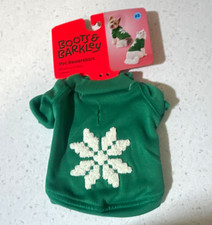 Boots  Barkley Pet Sweatshirt Dog Hoodie Snowflake Size XS Polyester Warm