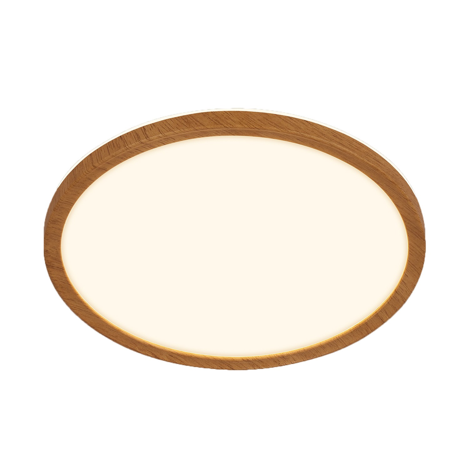 Plafoniera LED 18W Professionale Tava Wood | Effetto Legno Slim IP20 3000K