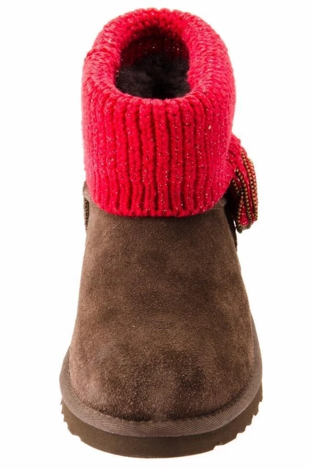BOTAS UGG CLÁSICAS MINI SOUTH BELLE CHOCOLATE PIEL DE OVEJA TALLA EE. UU. JUVENTUD 3 NUEVAS Foto 3 de 4