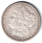 1890-S MORGAN SILVER DOLLAR - UNCIRCULATED IN BRIGHT MS MINT QUALITY (RARE FINE)