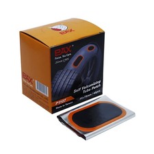 PAX 48 Pcs 46x78mm (1.8"x3.1") Oval Inner Tube Patches, 46 x 78mm, Black