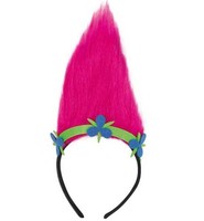 Fasching Haarreif Troll Pink