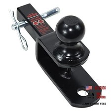 Atvutv Hitch Ball Mount - 2 Ball Fits 1.25 2 Ball 1-14 Receiver Atvutv Hitch Ball Mount - 2 Ball Fits 1.25 2 Ball 1-14 Receiver