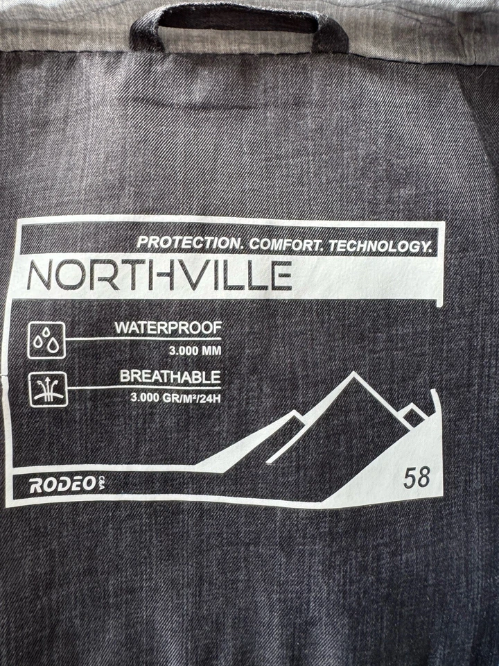 C&A Northville - Warme Winterjacke Skijacke mit Kapuze Herren Größe 56***** - Bild 4 von 4