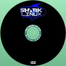 Latest New Release Shark Linux OS Operating System for PC on DVD