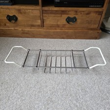 Vintage Edwardian Chrome Bath Rack Caddy of Great Quality