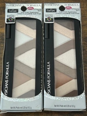 Physicians Formula Multi-Finish Eyeshadow #6778 Natural Nude New in Box - 2 Pack