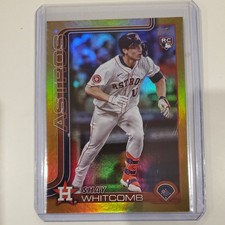 Shay Whitcomb 2025 Topps SSP /50 Gold Foil Rookie Card #87 RC ⚾