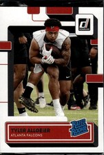 Tyler Allgeier 2022 Donruss Atlanta Falcons Rookie #344