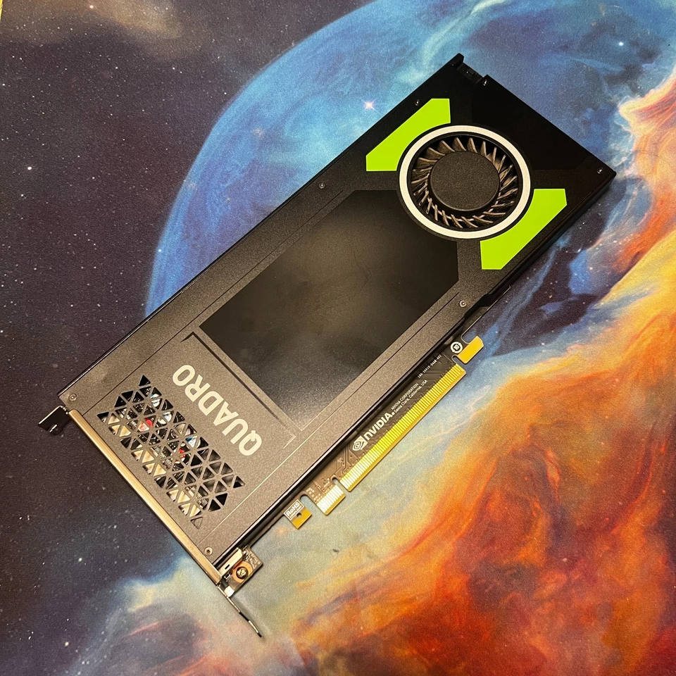 Dell Nvidia Quadro P4000 8GB GDDR5 GPU Graphics Card! GTX1070 4x DP *Noisy Fan* - Image 2 of 4