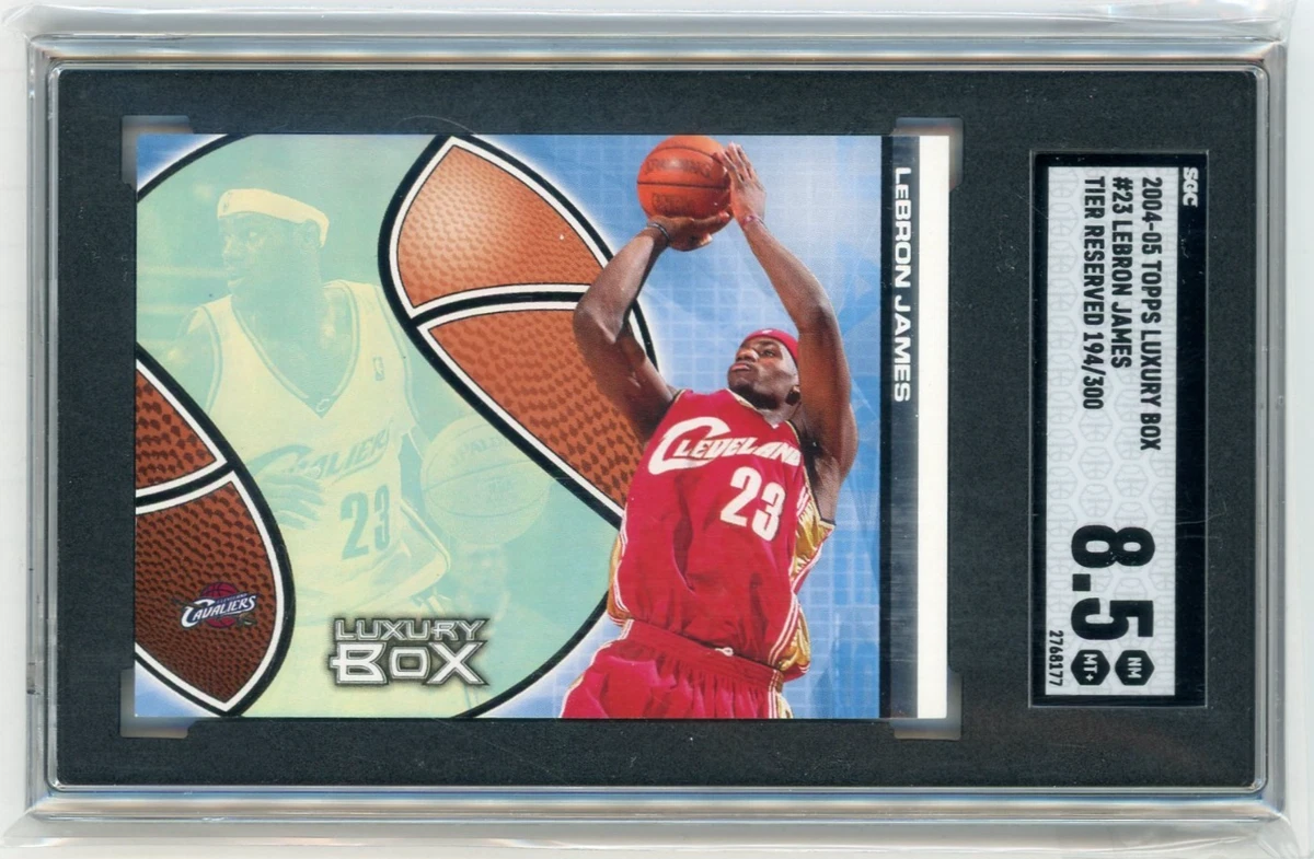LeBron James Basketball 2004-05 Season Serial Numbered Sports