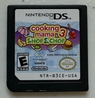Cooking Mama 3: Shop & Chop (Nintendo DS, 2009) Cart Only, Tested And Works