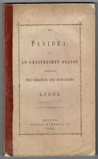 Job Durfee / Panidea or an omnipresent reason considered as the creative 1st ed