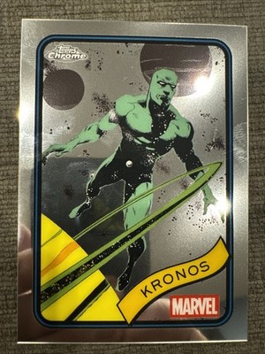 2025 Topps Chrome Marvel - Kronos #23 Base