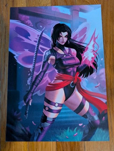 MARVEL RIVALS PSYLOCKE VINKCA SAN 11X17 X-MEN PRINT 1