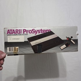 Atari 7800 Pro System Console w/ Box, Power Cord, 1 Game - Tested - READ