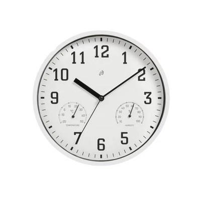 Orologio da parete con termometro e igrometro