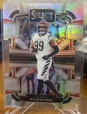 2023 Panini Select #22 Myles Murphy Silver Rookie Die Cuts BENGALS SEE STORE
