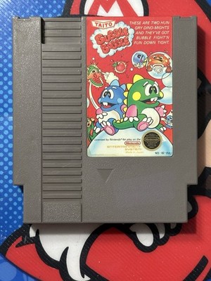 Bubble Bobble -- NES Nintendo Original Classic Authentic Game TESTED