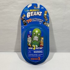 Mighty Beanz Series 2 Booster Pack Set of 3 Sealed New Moose  s Mighty Beanz 2003
