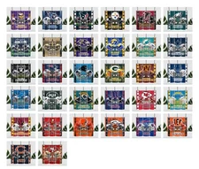 Custom Printed Personalized NFL FOOTBALL TEAMS 20oz Skinny Tumbler Cup