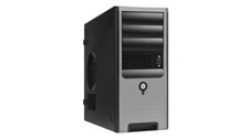 IN WIN C-Series C583 C583.CQ450TB3 black/silver USB/Audio Mini Tower Chassis