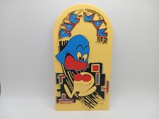 Retro Pac-Man Arcade Arte Logo Pacman Letrero Imán 8" pulgadas de alto con imanes adjuntos