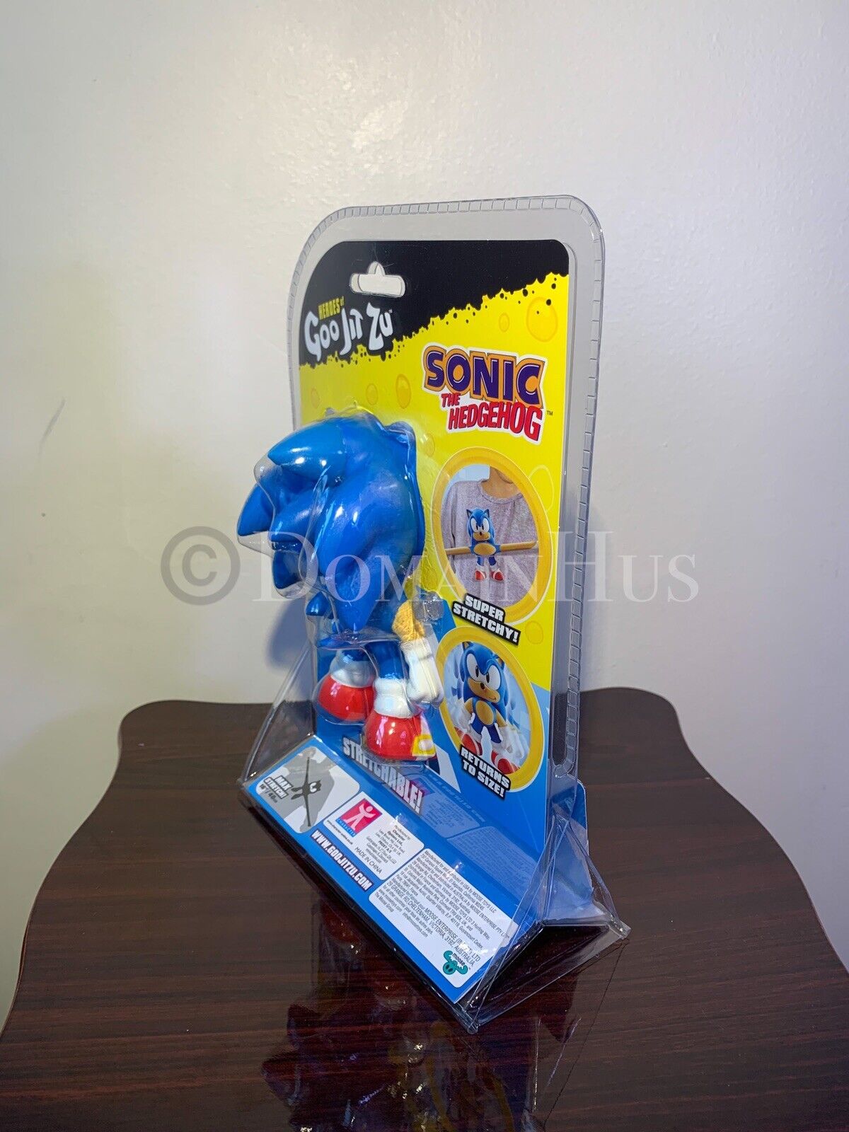 Boneco Heróis Goo Jit Zu Estica Sonic Clássico Marvel - Lojas MM