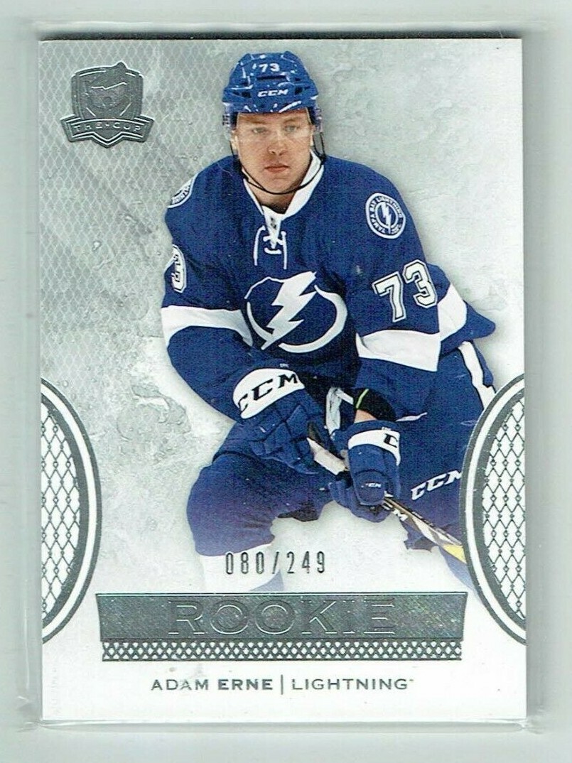 16-17 UD Upper Deck The Cup  Adam Erne   /249  Rookie  