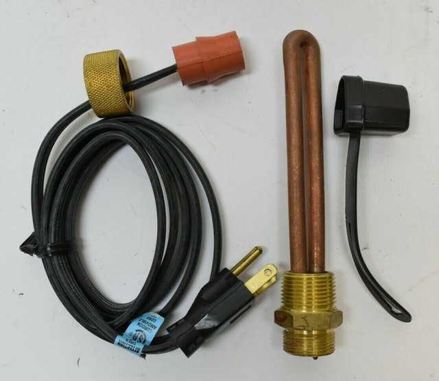 Kat's 30312 Freeze Plug Diesel Heater 1500W 120V 3/4" NPT Cummins Mack eBay