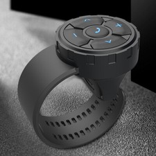 Bluetooth Remote Control Media Button Car Motorcycle Bike Steering Recharging