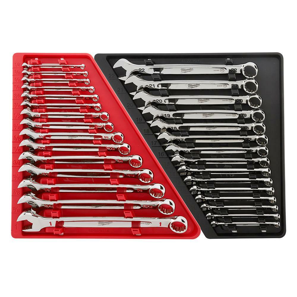 Combination SAE and Metric Wrench Mechanics Tool Set (30-Piece) Combination SAE and Metric Wrench Mechanics Tool Set (30-Piece)